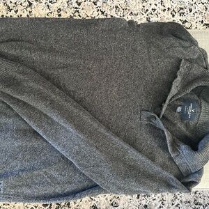 American Eagle Outfitters Charcoal Turtleneck Sweater